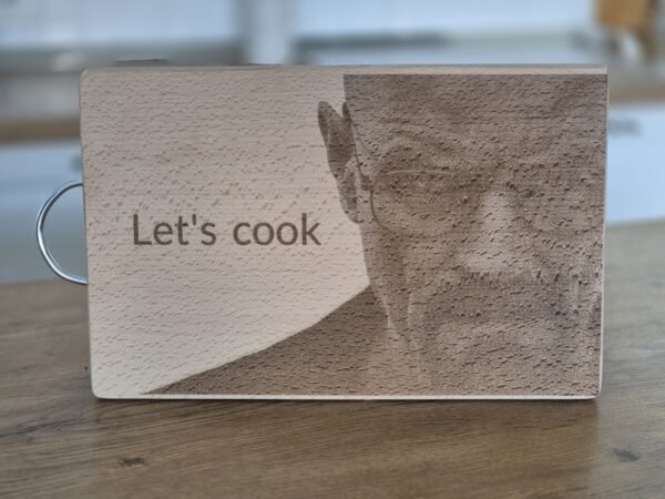 Personalised Wooden Cutting Board with Engraving